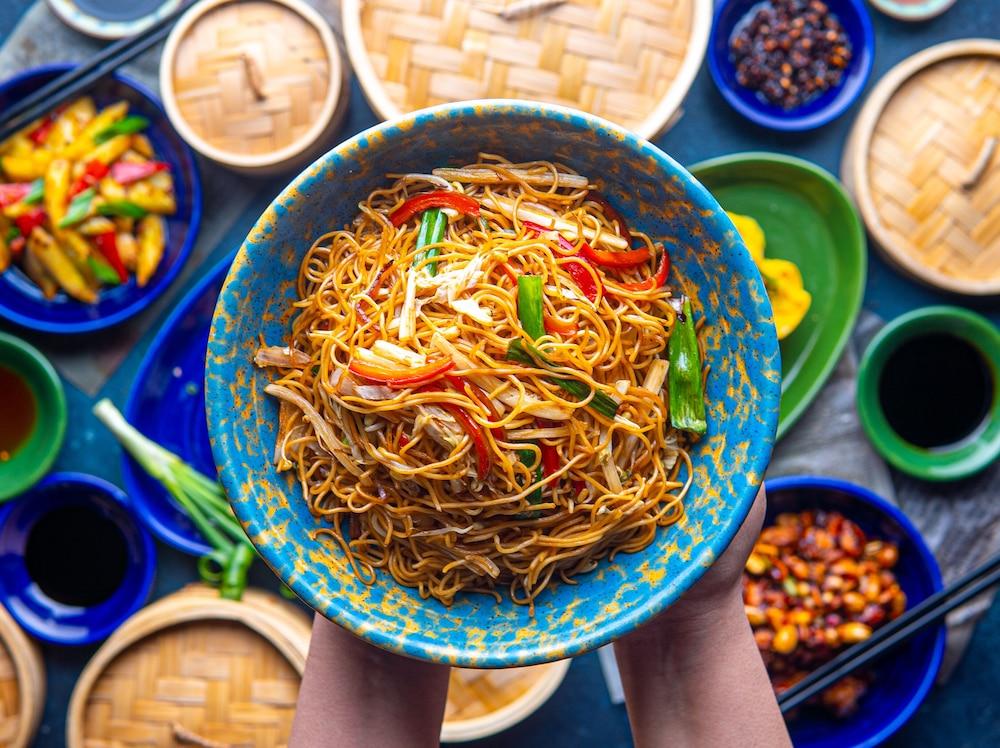 Hyatt Place Gurgaon Udyog Vihar Dış mekan fotoğraf A bowl of chow mein